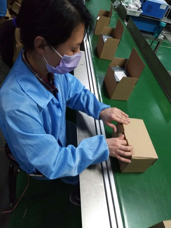 生产包装部员工的日常